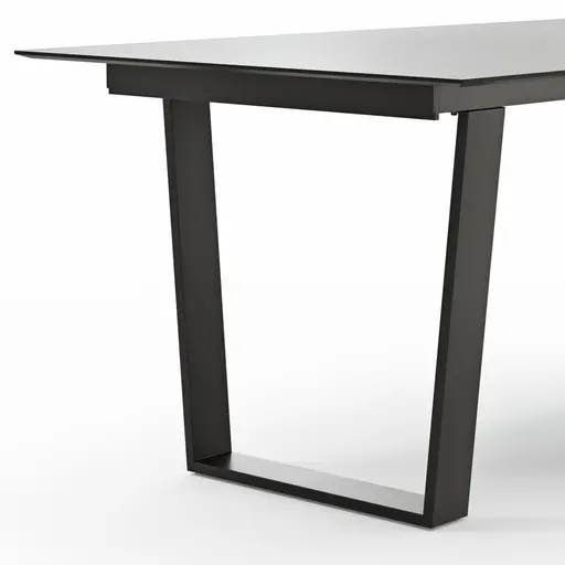 Esstisch Dinner - verlängerbar, LB ca. 180x95 cm, Kunststoff, Hellgrau