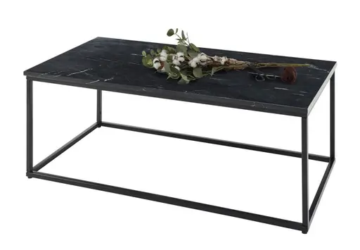 Couchtisch - BHT ca. 120x46x60 cm, Schwarz