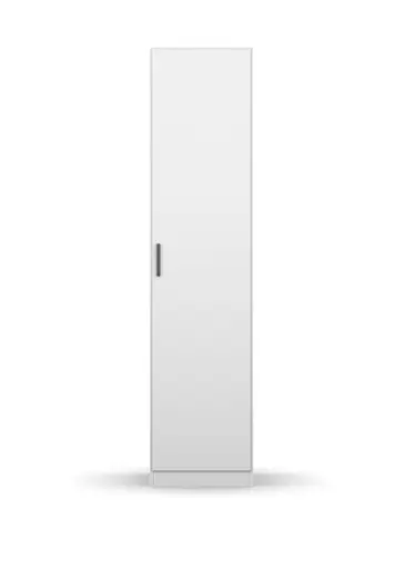 Drehtürenschrank RHONDA- B ca. 47 cm, Weiß