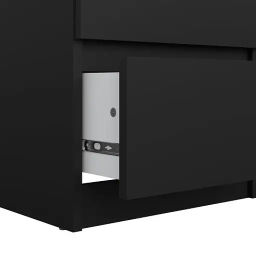 Kommode - B ca. 41 cm, Schwarz