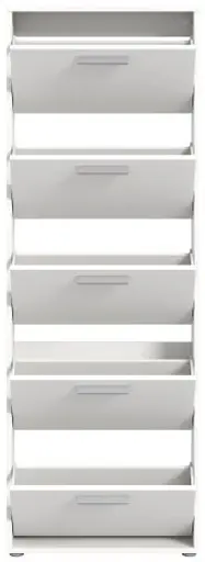 Schuhkipper - B ca. 59 cm, Weiß