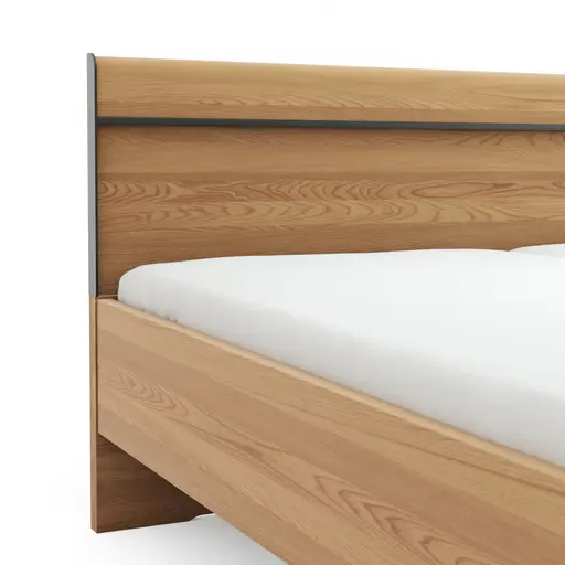 Bett Lenoso - Liegefläche ca. 180x200 cm, Eiche Nachbildung