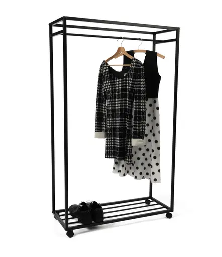 Garderobe MARISSA - Metall schwarz