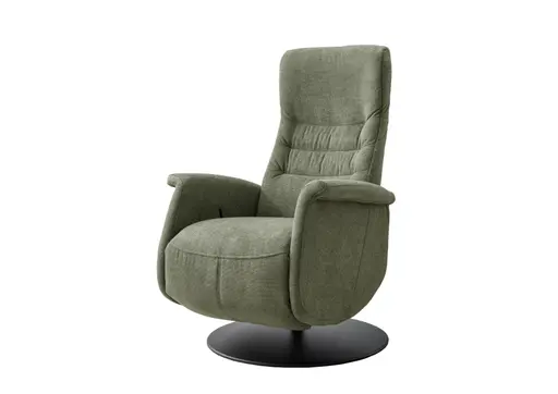 Sessel - Relaxfunktion, Stoff, Dunkelgrün