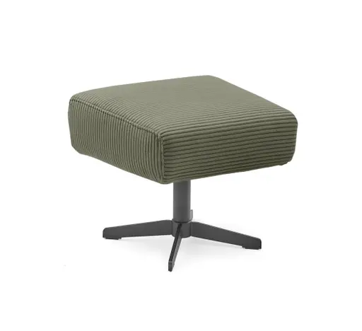 Hocker EILA - Stoff, Olive