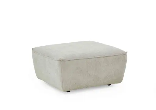 Hocker - Stoff, Natur