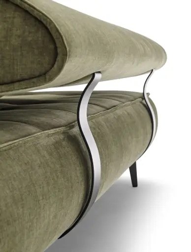 Ecksofa - 2-Sitzer, Ecke rechts inkl. Schlaffunktion, Relaxfunktion, Stoff, Braun