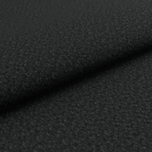 Sofa CHIRA - 2,5-Sitzer, Stoff, Schwarz