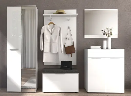 Garderobe - Weiß