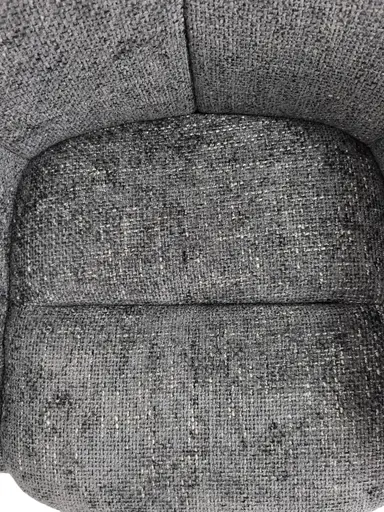 Armlehnstuhl MILENA - drehbar, Stoff, Anthrazit