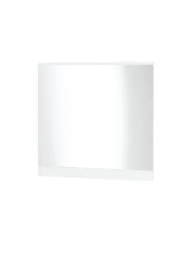 Spiegel - LB ca. 90x86 cm, Weiß