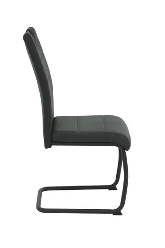 Freischwinger - Microfaser, Vintage Anthrazit