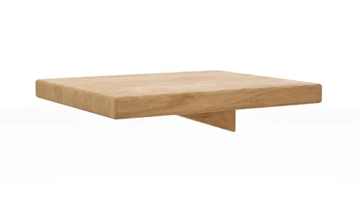 Nachttisch 1660 - Wildeiche massiv, natur geölt