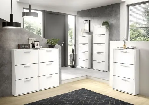 Schuhkipper - B ca. 59 cm, Weiß