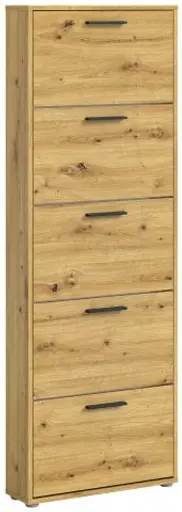 Schuhkipper - B ca. 59 cm, Artisan Eiche Nachbildung