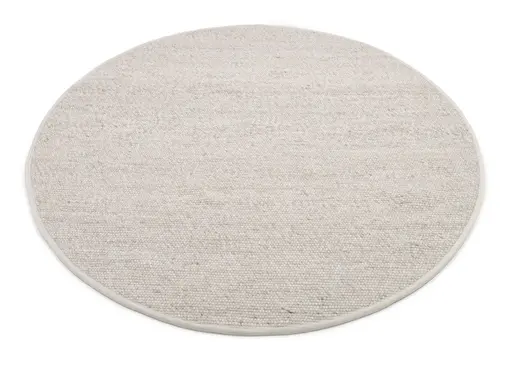 Teppich - Ø ca. 250 cm, Silberfarben