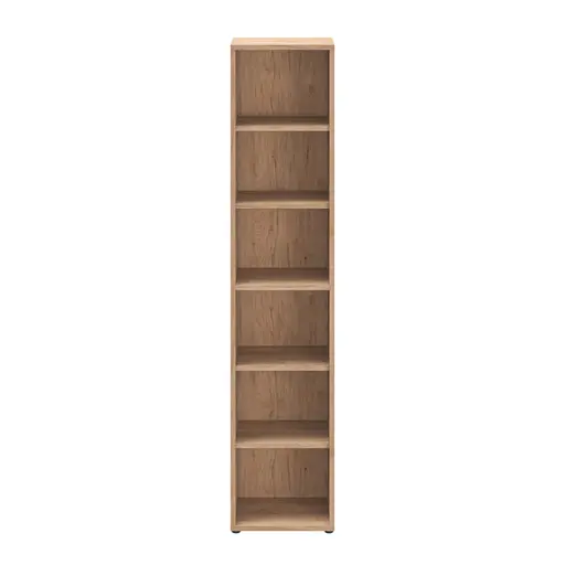 Regal- BH ca. 47x221 cm, Eiche Dekor