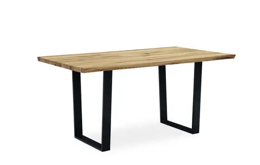 Esstisch - LB ca. 180x90 cm, Wildeiche massiv