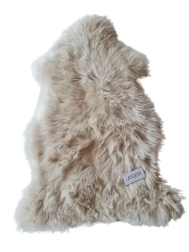 Natur-Schaffell - LB ca. 95x60 cm, Bisque