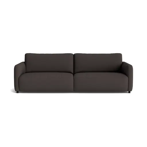 Bigsofa Liendo - 3-Sitzer XL, Stoff, Mocca