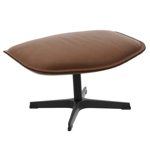 Hocker Helge - Leder Anilin, Cognac