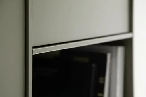 Highboard Casello - BHT ca. 107x180x38 cm, Lack Matt, Schilfgrün