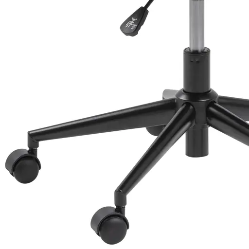 Schreibtischstuhl - höhenverstellbar, Samt, Rosé