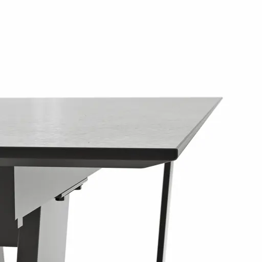 Esstisch Dinner - LB ca. 200x95 cm, Kunststoff, Hellgrau