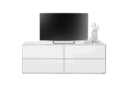 Lowboard - B ca. 181 cm, Weiß