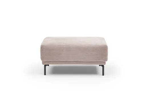 Hocker - Stoff, Rosa