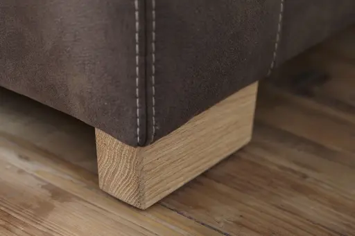 Sofa Lakeville 1 - 2-Sitzer inkl. Schlaffunktion, Stoff, Braun