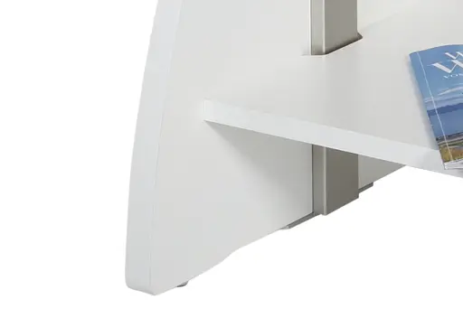 Couchtisch - ausziehbar, höhenverstellbar, LB ca. 108x67 cm, Weiß