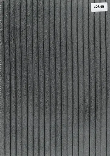 Ecksofa JAMILA - 2-Sitzer, Ecke rechts, Stoff, Anthrazit