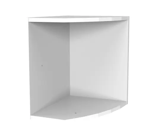 Aufsatz für Abschlußregal- B ca. 30 cm, Weiß