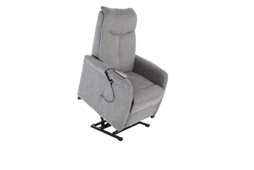 TV-Sessel - Relaxfunktion, Stoff, Grau