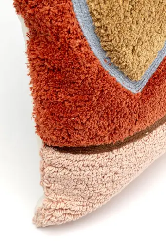 Deko-Kissen - LB ca. 50x50 cm,  Rot