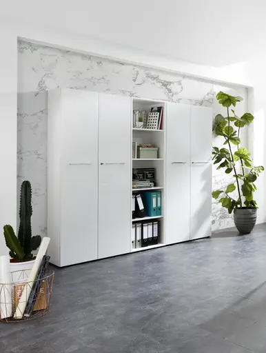 Aktenregal GWEN - B ca. 50 cm, Weiß