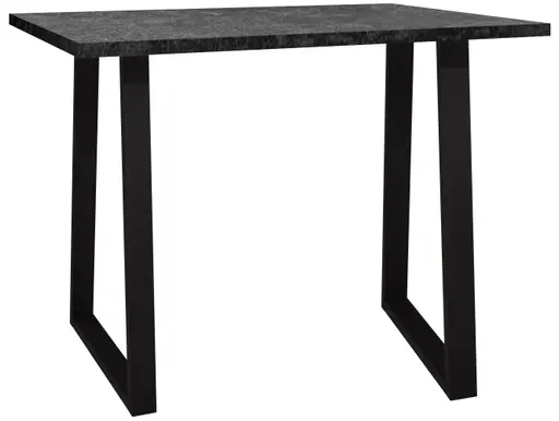 Bartresentisch - LB ca. 120x70 cm, Graphit, Schwarz