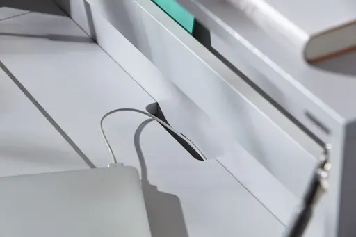 Hängeelement Parano - Lack, Silbergrau