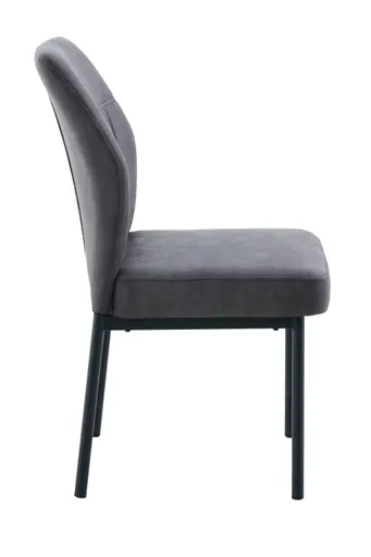 Stuhl - Microfaser, Vintage Anthrazit