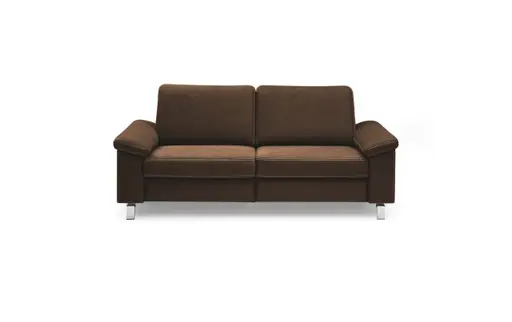 Sofa CALM PLUS - 3-Sitzer, Microfaser, Dunkelbraun