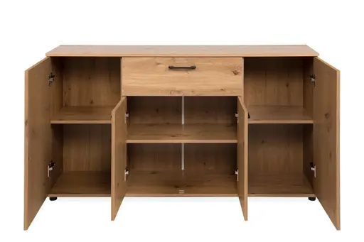 Sideboard- B a. 138 cm, Eiche Dekor
