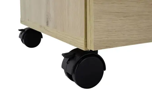 Rollcontainer - B ca. 40 cm, Artisan Eiche Nachbildung