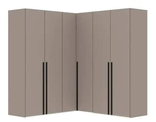 Eckschrank JOIN IT- B ca. 203 cm,  Nougat