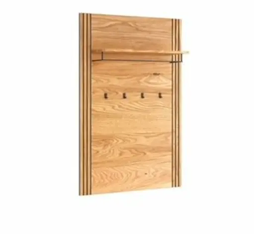 Garderobenpaneel- Eiche furniert