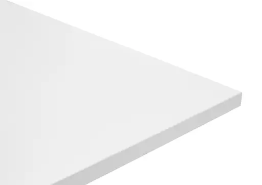 Schreibtisch - höhenverstellbar, LB ca. 137x68 cm, Weiß