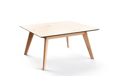 Couchtisch Aarhus - LBH ca. 80x70x40 cm, Eiche furniert