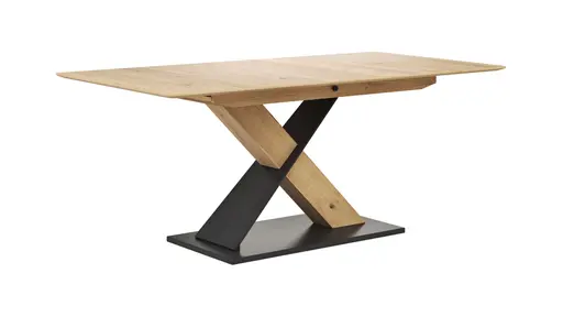 Esstisch Dinner - verlängerbar, LB ca. 160x90cm, Eiche furnier