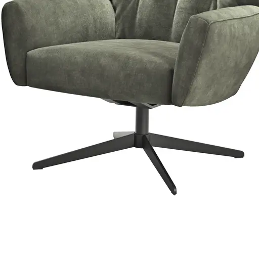 Drehsessel Maximilian - Stoff, Grün
