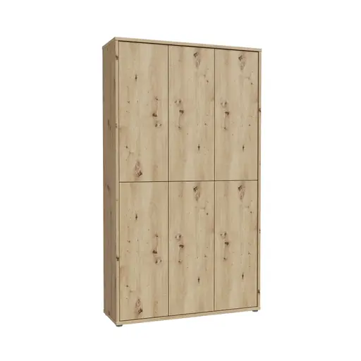 Schuhschrank FAID- B ca. 109 cm, Eiche Dekor